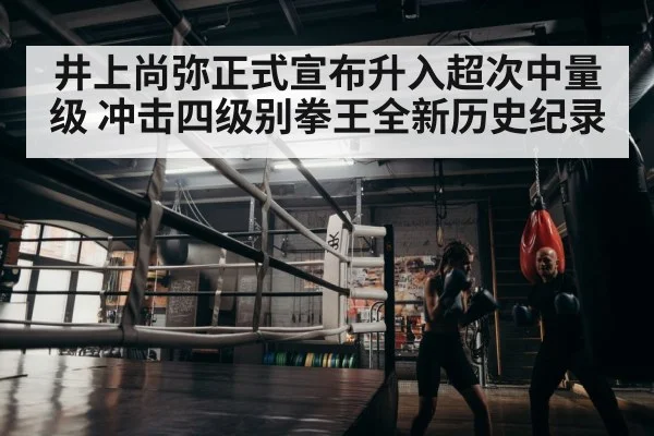 井上尚弥正式宣布升入超次中量级 冲击四级别拳王全新历史纪录